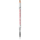 Benefit Gimme Brow+ Volumizing Pencil creion pentru spr&acirc;ncene rezistent la apă pentru volum culoare 3,75 Warm Medium Brown 1,19 g