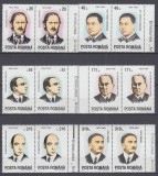 ROMANIA 1993 LP 1325 ANIVERSARI COMEMORARI PERECHE SERII MNH