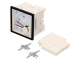 Ampermetru pe panou 0-150A 72x72x64mm