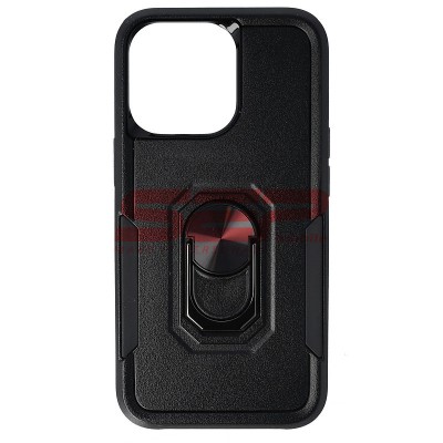 Toc TPU+PC Shockproof Ring Case Apple iPhone 13 Pro Black foto