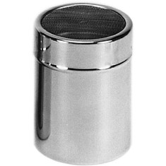 Cutie inox cu sita pentru zahar pudra, 300 ml