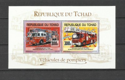 CHAD 2013 TRANSPORT MASINI DE POMPIERI foto