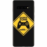 Husa silicon personalizata pentru Samsung Galaxy S10, Gamer Zone