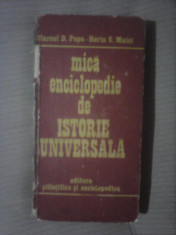 Mica enciclopedie de istorie universala - MARCEL POPA si HORIA MATEI foto