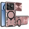 Husa pentru Realme C63 / C61, Techsuit, CamGuard Pro, Roz Aurie