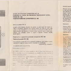 Instructiuni de folosire patefon portativ Tesla_anii 80