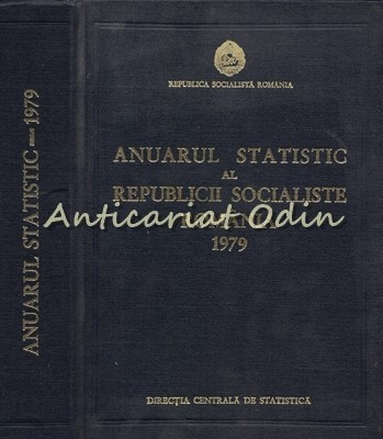Anuarul Statistic Al Republicii Socialiste Romania 1979