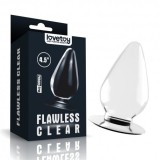 Dop anal Flawless Clear Anal Plug 11,5 cm, Lovetoy