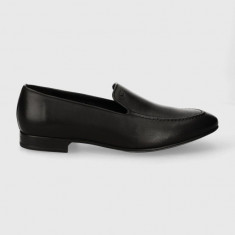 Wojas mocasini de piele barbati, culoarea negru, 1000451