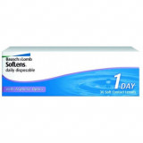 Lentile de unica folosinta SofLens 1 Day, -05.00, 30 bucati, Bausch Lomb