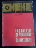 Instalatii De Ventilare Si Climatizare - Gh. Duta N. Niculescu P. Stoenescu ,547021, Didactica Si Pedagogica