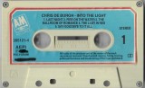 Chris de Burgh - Into The Light, Caseta audio fara coperta