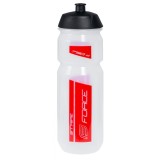 Bidon Force Stripe 0.75l transparent/rosu Ultimate FactoryBikes