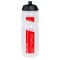 Bidon Force Stripe 0.75l transparent/rosu Ultimate FactoryBikes