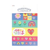 Abtibilduri Stickiville Happy Hearts - 10 pagini, Ooly