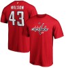 Washington Capitals tricou de bărbați Tom Wilson #43 Stack Logo Name &amp;amp; Number - XL, Fanatics Branded