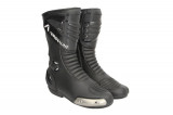 Cizme Moto Piele Adrenaline Raptor CE Negru Marimea 41 Unisex Protectii Tibie Calcai Glezna
