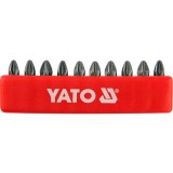 Yato YT-0471 - Set capete de insurubare profil PZ2 10 bucati