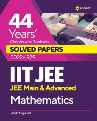 44 Years Chapterwise Topicwise Solved Papers (2022-1979) IIT JEE Mathematics foto
