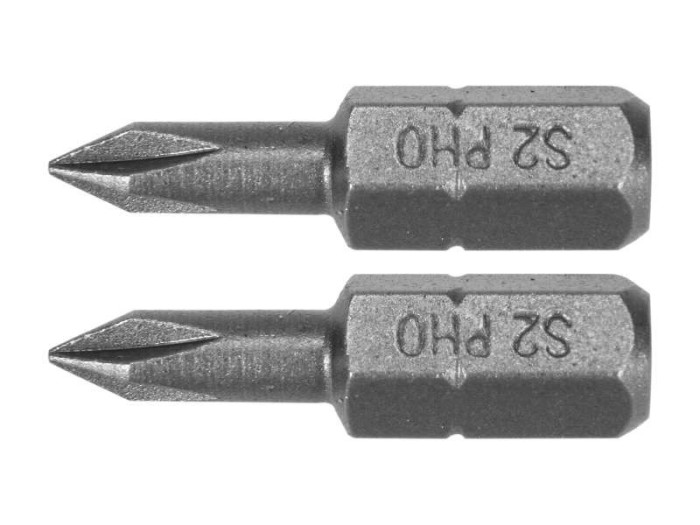 Biti 1/4''X25Mm Ph0, 2 Buc