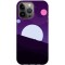 Husa compatibila cu Apple iPhone 14 Plus model Minimal Night, Silicon, TPU, Viceversa