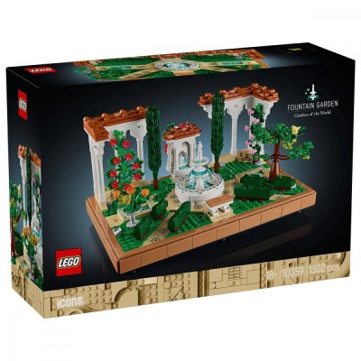 LEGO ICONS GRADINA CU FANTANA 10359 foto