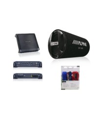 Subwoofer auto alpine statie alpine foto