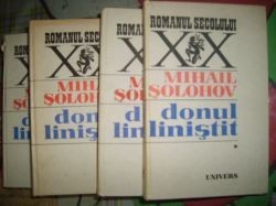 Donul linistit-Mihail Solohov 4 vulume foto