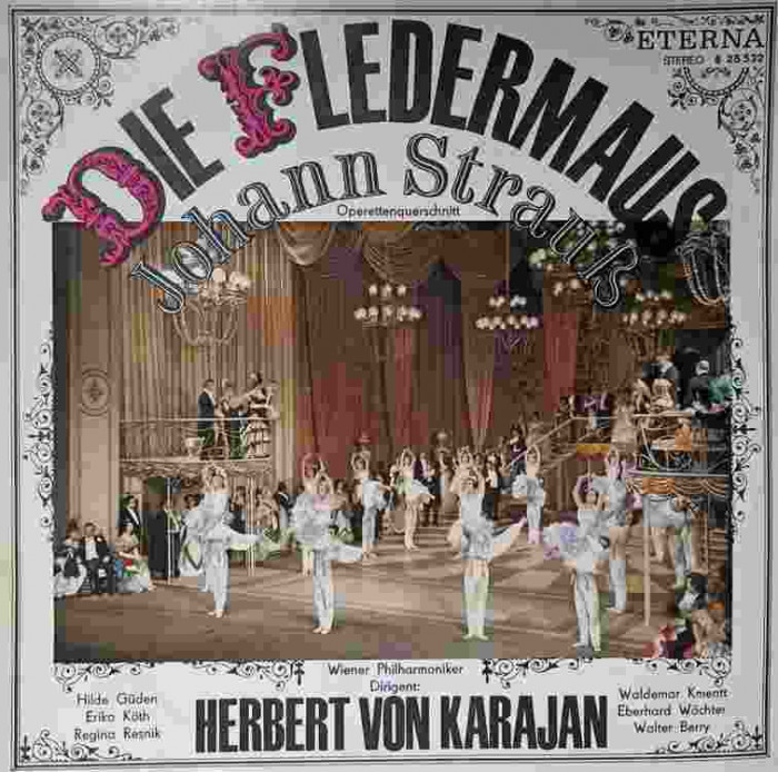 Disc vinil, LP. DIE FLEDERMAUS-JOHANN STRAUSS