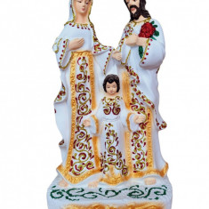 Statueta decorativa, Familia lui Isus Hristos, Multicolor, 31 cm, DVR0221-4G