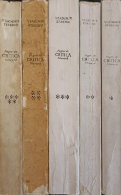 PAGINI DE CRITICA LITERARA VOL.1-5-VLADIMIR STREINU-241735 foto