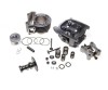 Set Motor + Chiulasa Scuter 4T 80cc GY6 Motorevolution, Cilindru 47mm, Compatibil ATU Explorer, Baotian, Benzhou, Flex Tech, Generic