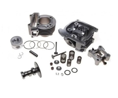 Set motor + chiulasa scuter 4T 80cc GY6 foto
