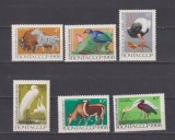 RUSIA U.R.S.S. 1968 FAUNA MI:3545-3550 MNH, Nestampilat