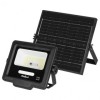Reflector led 60w 6800 panou solar 6w telecomanda rebel