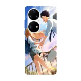 Husa compatibila cu Huawei Nova Y70 model My Dress Up Darling Anime, Silicon, TPU, Viceversa, Transparent, Carcasa