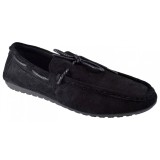 Mocasini Negri Barbati Piele intoarsa - 45