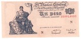 Argentina 1 Peso 1947 P-257a.2 Seria 10691489