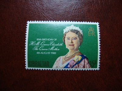GIBRALTAR 1980 SERIE MNH foto