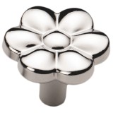 Cumpara ieftin Buton pentru mobila din metal, cu model, OZS-1074, crom
