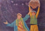 &quot;Gravity at work&quot; V. Neacsu creioane pastelate 30/21 cm 2021, Scene gen, Pastel, Altul