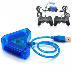 Convertor Adaptor Duo pentru PlayStation 2 la PC