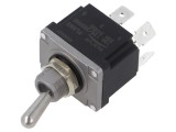 Comutator Basculant FILN DPST 2 Poziții 16A 250VAC FLKN2-21X-P