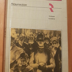 Resurrection de Lev Tolstoy. Carte in limba engleza