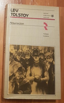 Resurrection de Lev Tolstoy. Carte in limba engleza foto