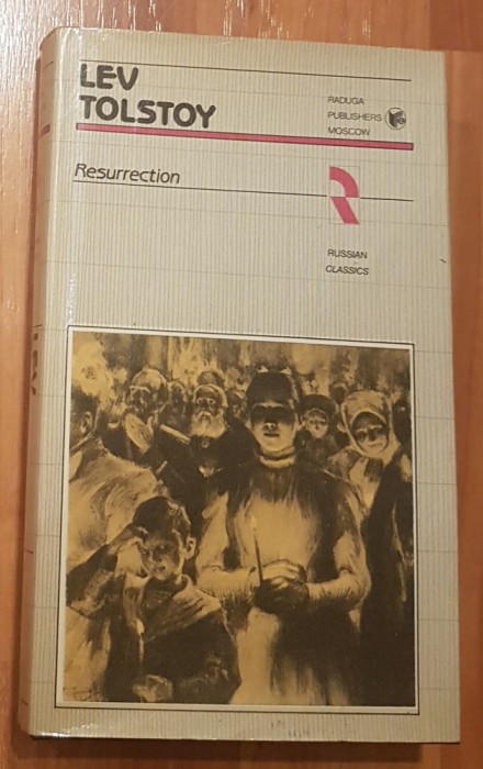 Resurrection de Lev Tolstoy. Carte in limba engleza