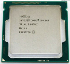 Procesor Intel Core i3 4340 3.6GHz, Haswell, 4MB cache, 54W, Socket 1150 foto