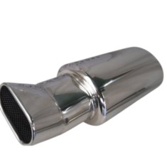 Toba inox cu ornament turtit si ridicat
