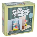 Joc cu provocari de logica si orientare spatiala, Forme 3D si umbre, de la 5 ani