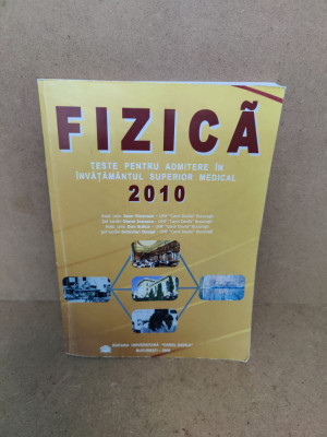 carte teste fizica admitere in invatamantul superior / C153 foto